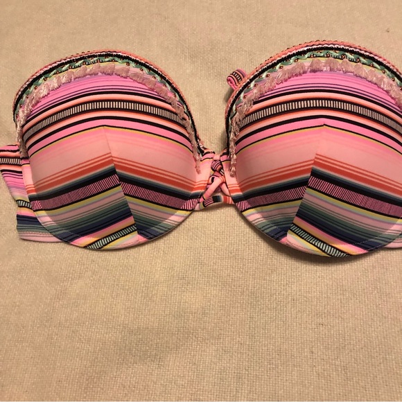 Lot of 2 Victoria’s Secret bandeau swim top size 36D - Picture 2 of 12